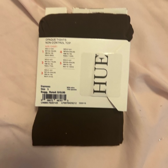 NWT HUE tights, - Picture 8 of 10